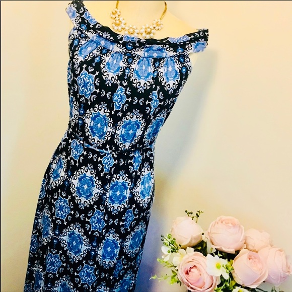 LOFT Super soft and Vibrant Maxi Dress - Picture 2 of 8